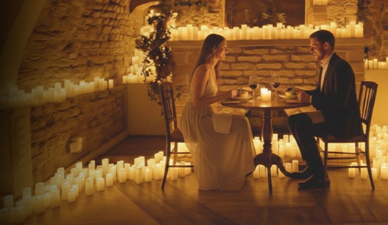 JAUNUMS!  <br> Candlelit Dinner