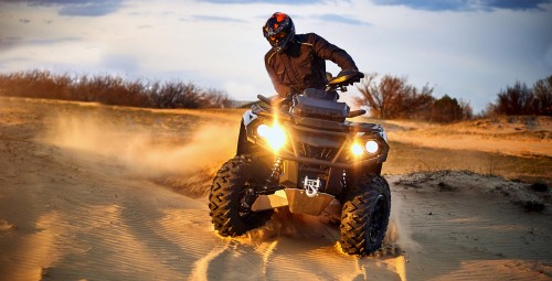 Brauciens ar kvadracikliem (2 pers., 60 min.)