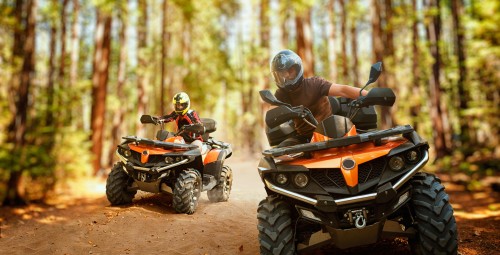 Brauciens ar kvadracikliem (2 pers., 60 min.)