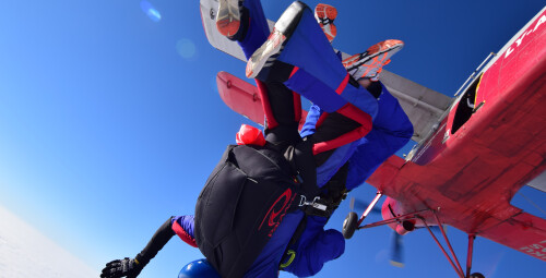 Прыжок с парашютом в тандеме с инструктором  Шаули ( Литва) #12