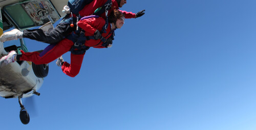 Прыжок с парашютом в тандеме с инструктором  Шаули ( Литва) #9