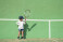 Tenisa spēle vienai personai