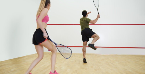 Skvoša spēle diviem Joker klubā #1