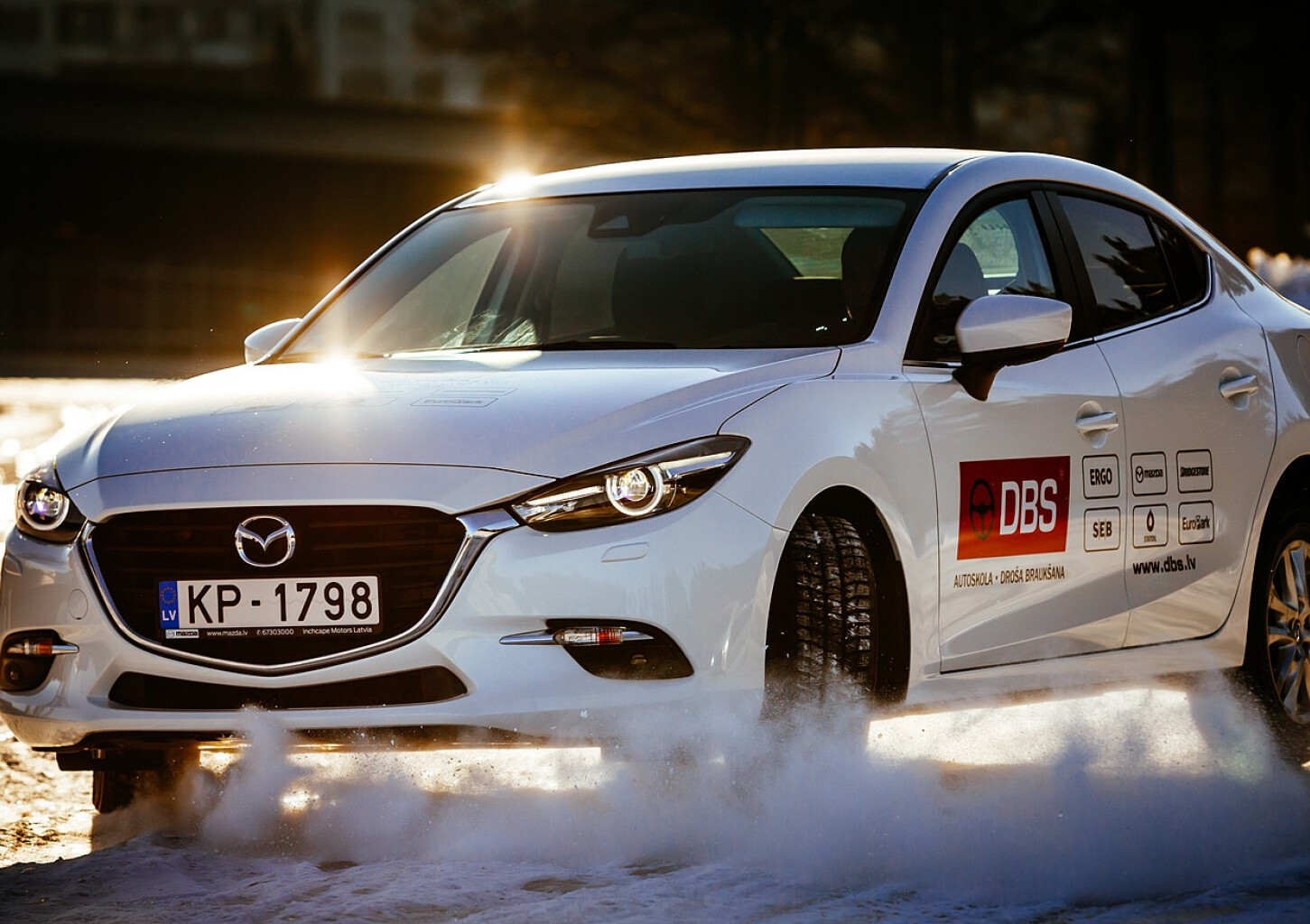 Ziemas braukšanas kurss (1 pers., 3h, Rīga)