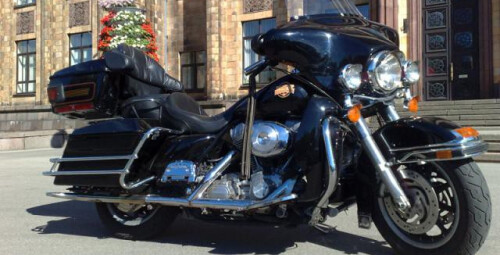 Поездка на мотоцикле Harley-Davidson вместе с байкером (1 перс., 30мин, Рига) #4