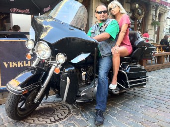 Поездка на мотоцикле Harley-Davidson вместе с байкером (1 перс., 30мин, Рига) #3