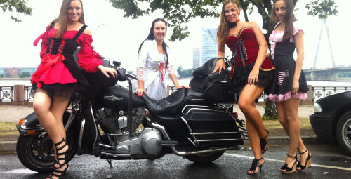 Поездка на мотоцикле Harley-Davidson вместе с байкером (1 перс., 30мин, Рига) #5