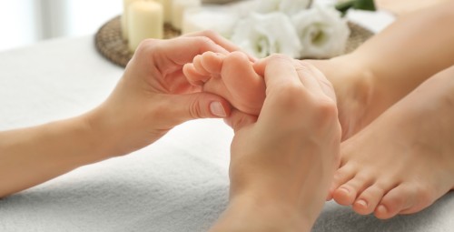 Maigā indiešu pēdu masāža