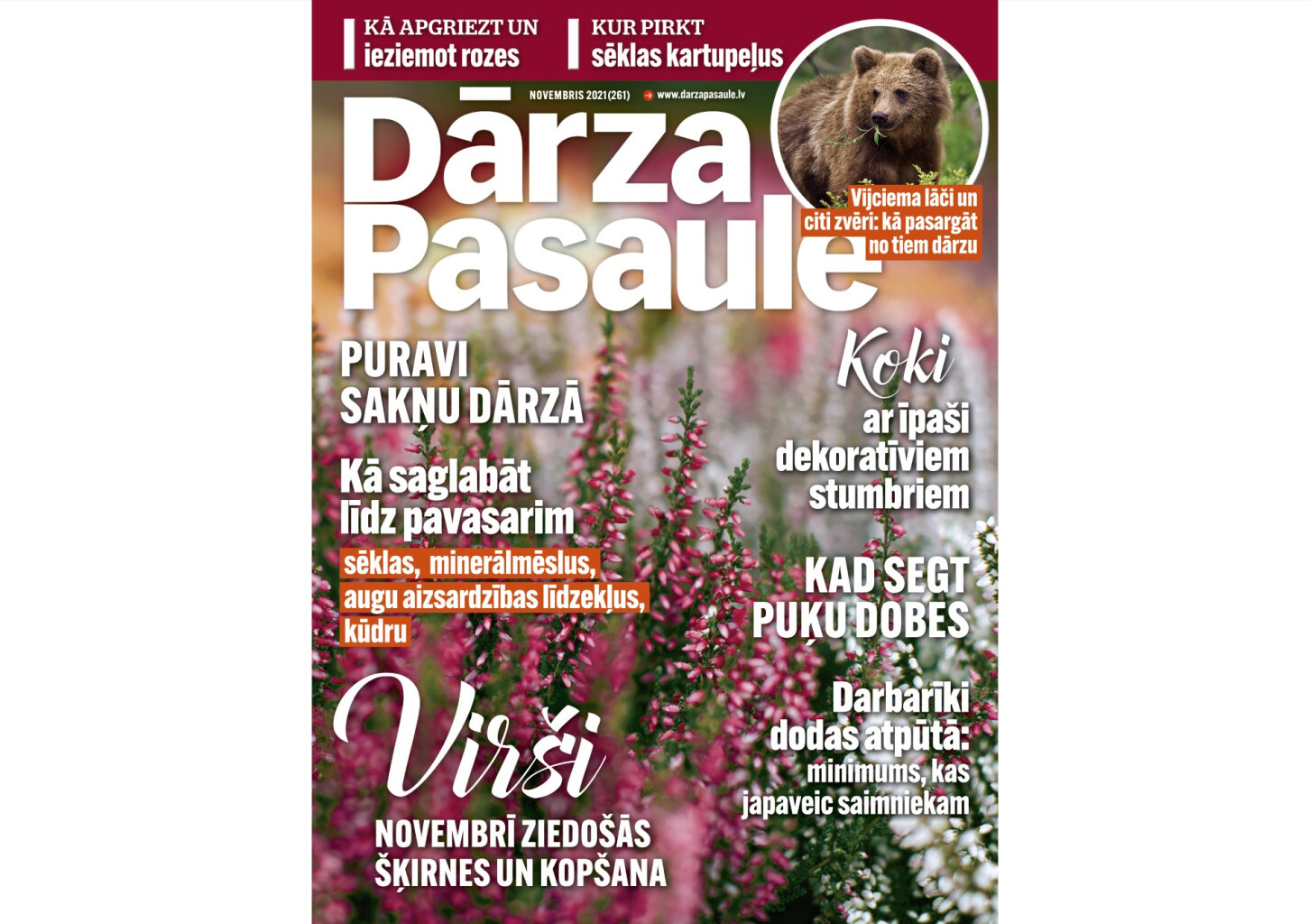 Dāvanu karte žurnāla DĀRZA PASAULE abonementam (6 mēn.)