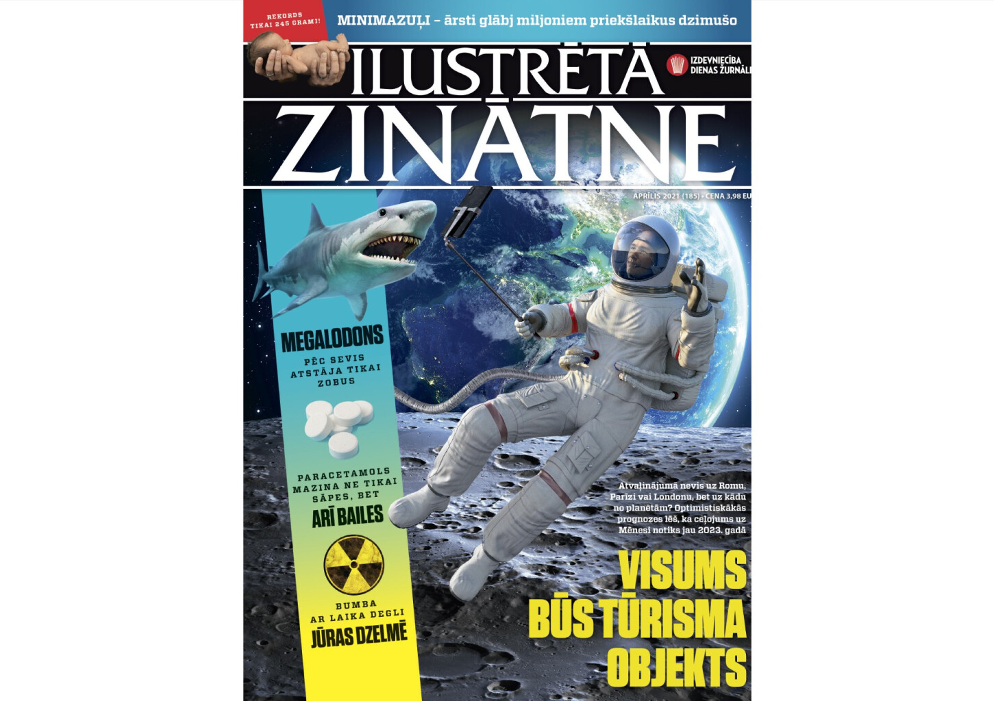 Dāvanu karte žurnāla ILUSTRĒTĀ ZINĀTNE abonementam (12 mēn.)