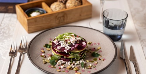 Restorāna Zilā Govs apmeklējums Vecrīgā