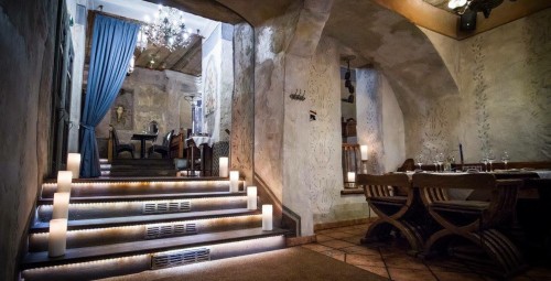 Restorāna Zilā Govs apmeklējums Vecrīgā