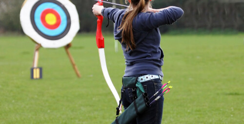 Šaušana ar loku + apmācība Lauberes pagasts #4