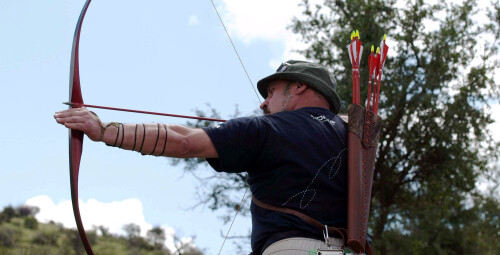 Šaušana ar loku + apmācība Lauberes pagasts #2