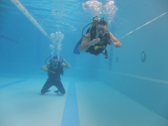 Первое ознакомление с подводным миром + подводные фото #3