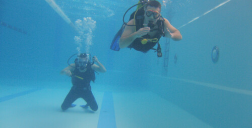 Первое ознакомление с подводным миром + подводные фото #3
