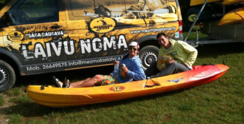 Aizraujošs brauciens ar kanoe laivām pa Gauju (8 personām) #2