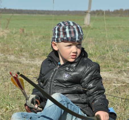 Loka šaušanas īsās trases apmeklējums ģimenei
