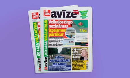 Kas Jauns Avīze abonements (12 mēn.) 