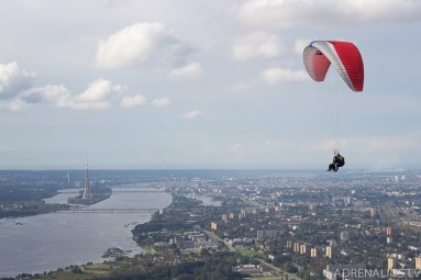 Paraplāna lidojums tandēmā ar instruktoru + VIDEO (1 pers.,1 reize, Rīga/Jēkabpils)  Rīga, Jēkabpils #1