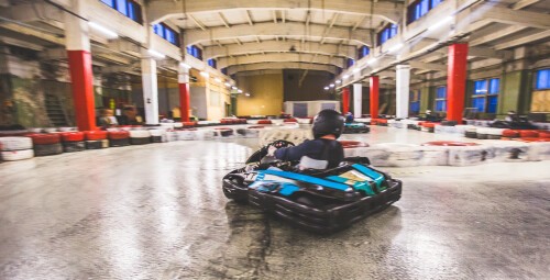 Aizraujošs brauciens ar kartingu #2