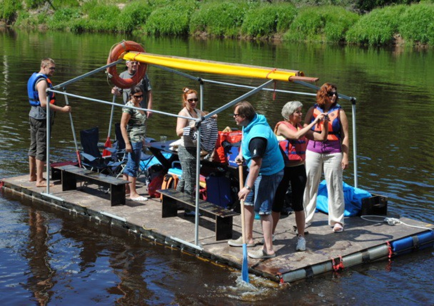 Brauciens ar „Tusiņu plostu” - 2 dienu brauciens