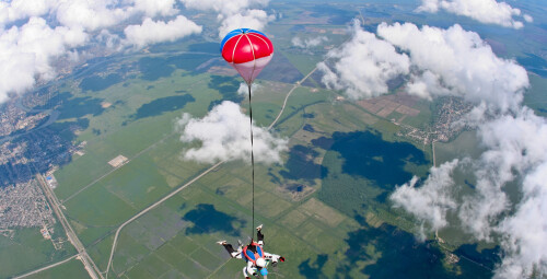 Прыжок с парашютом в Шауляе Литва, Шауляй #8