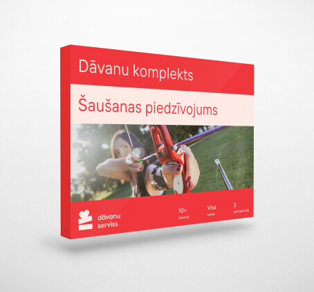 Dāvanu komplekts ''Šaušanas piedzīvojumi''