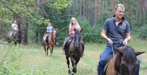 Катание на лошадях вместе с друзьями Кекавский край #8