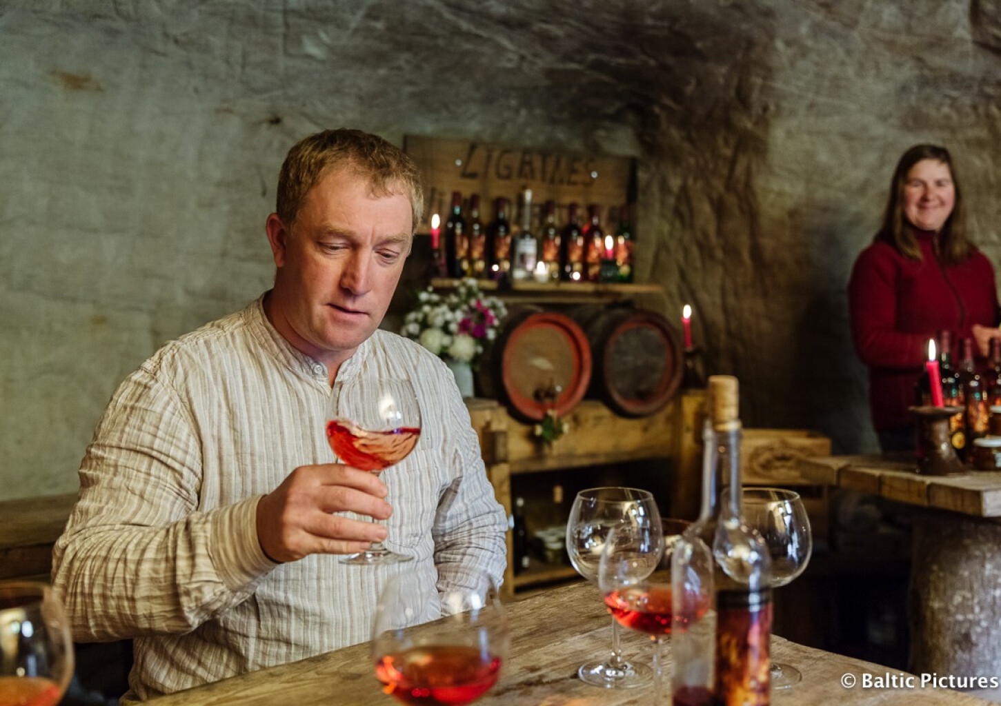 Дегустация вин произведенных в Латвии