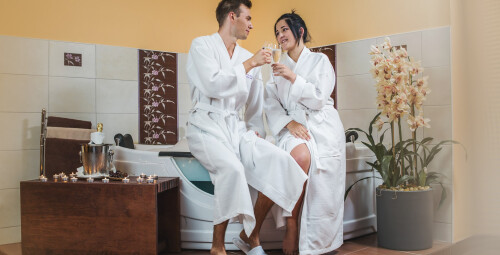 Жемчужная ванна и тактильный массаж «Прикосновение бабочки» от «Hotel Jūrmala SPA» (2 перс.) #3