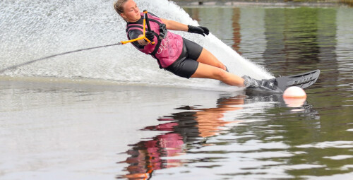 Обучение катанию на водных лыжах за спортивным катером Юрмала, Приедайне #5