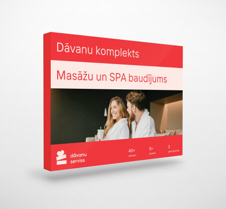 Dāvanu komplekts ''Masāžu un SPA baudījums''