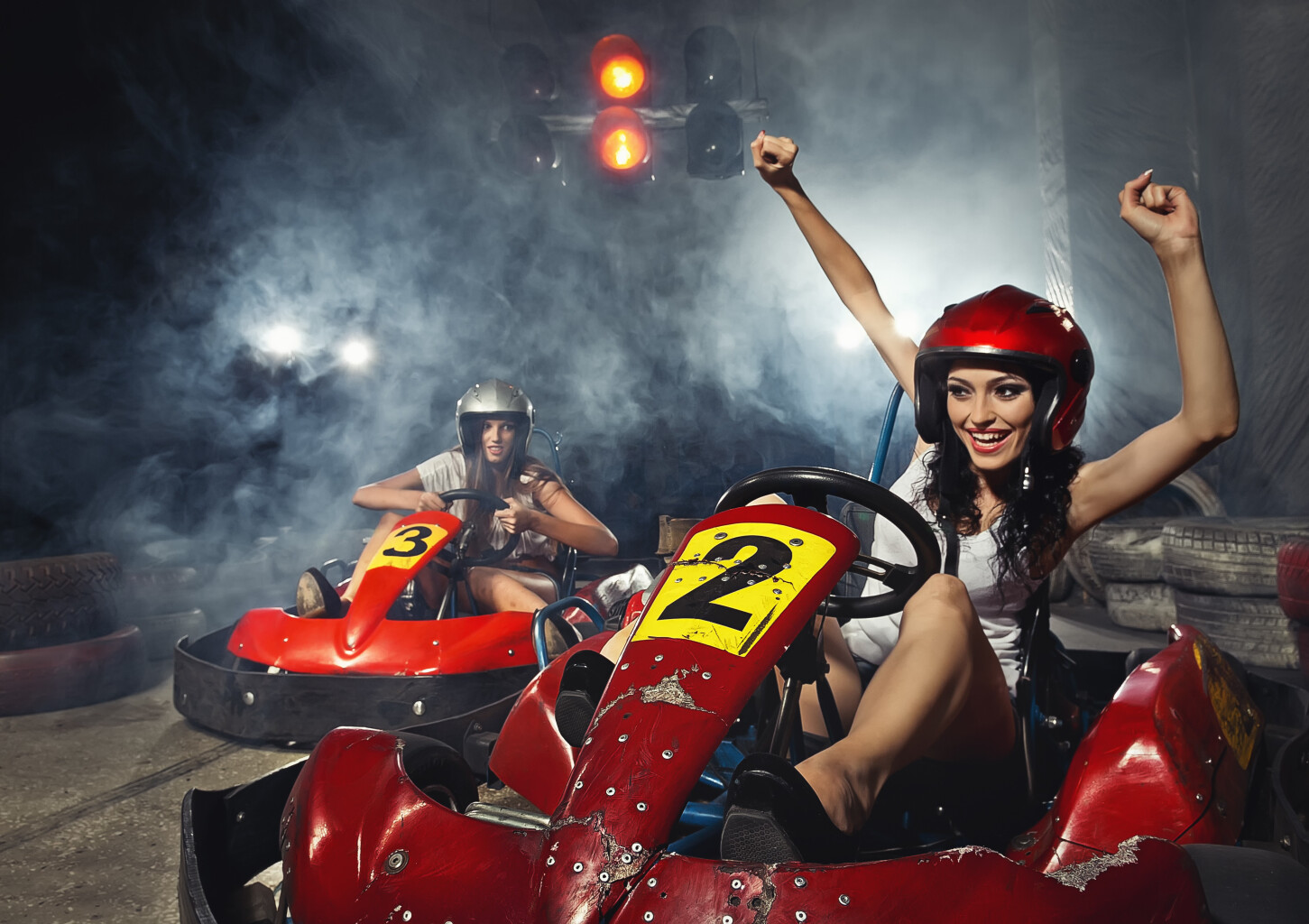 Aizraujošs brauciens ar kartingiem (4 pers)