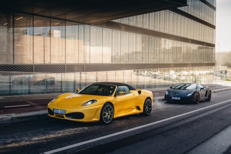 Brauciens ar Ferrari vai Lamborghini Biķernieku trasē  (4 apļi)