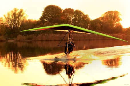 Полет на дельтаплане с воды (10 мин.) + фото/видео
