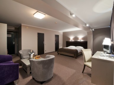 Atpūta Bellevue Park Hotel Riga viesnīcas Apartment Double numuriņā