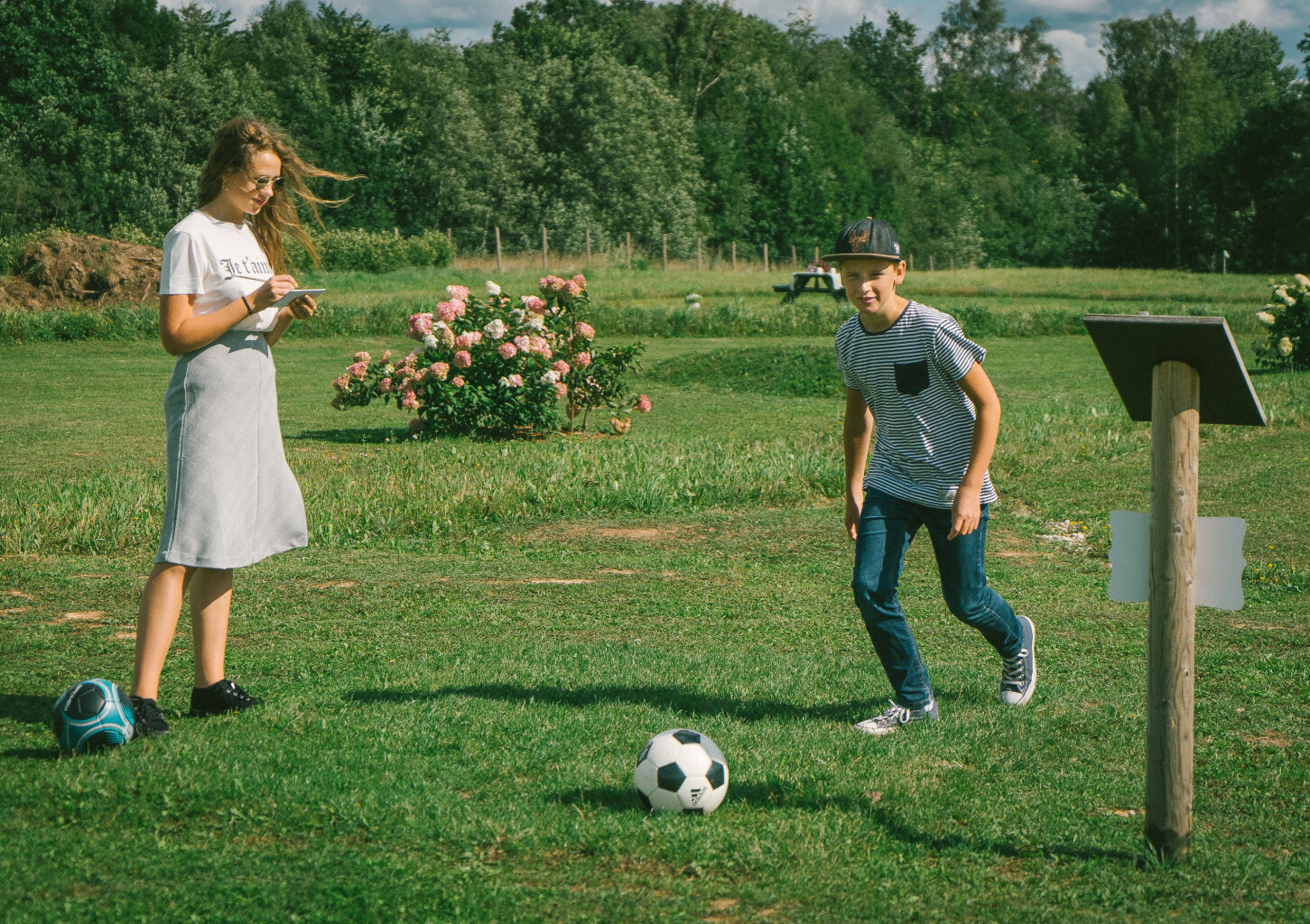 Futbolgolfa spēle Siguldas futbolgolfa parkā (2 pers.)