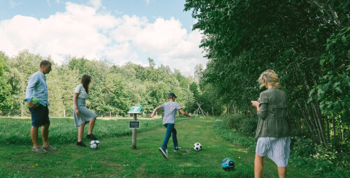 Игра в футбогольф в Сигулдском футбогольфном парке (2 взрослых + 1 ребенок) Krimuldas novads #2