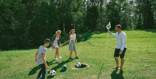 Futbolgolfa spēle Siguldas futbolgolfa parkā (2 pieaugušie + 2 bērni) Krimuldas novads #2