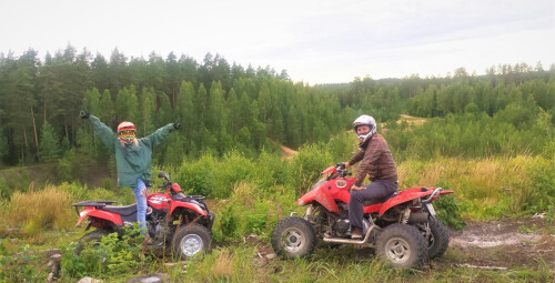 Экскурсия на квадроциклах «Лесные озера» в Вецумниеках для двоих Вецумниеки #2