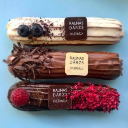 Eklēru gatavošanas meistarklases eklērnīcā Raunas Dārzs #3