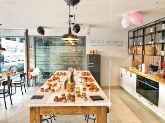 Eklēru gatavošanas meistarklases eklērnīcā Raunas Dārzs #2