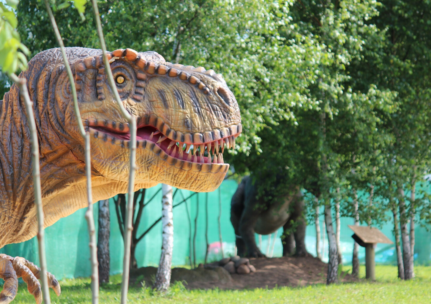 День с динозаврами в литовском «Парке динозавров» (3 перс., Вильнюс)
