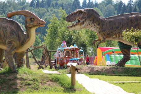 День с динозаврами в литовском «Парке динозавров» (4 перс., Вильнюс)
