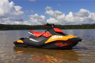 Viļņu piedzīvojums ar ūdens motociklu – 10 min., 1-2 pers. 