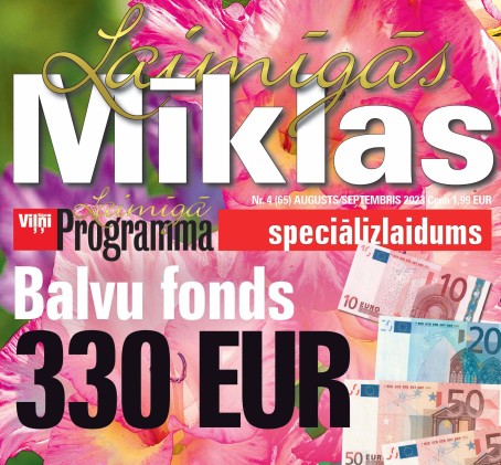 Dāvanu karte žurnālu komplekta MĪKLAS un LAIMĪGĀS MĪKLAS abonementam (12 mēn.)