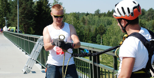 Virvju lēkšana no rekordliela augstuma diviem #3