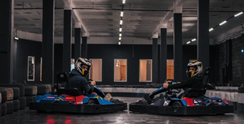 Электрокартинг для двоих в Риге – 10 минут драйва