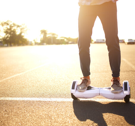 Izbrauciens ar Hoverboard diviem (15-20min.)